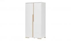 Kleiderschrank Soe | 98,5|cm Weiß / Buche -Kindermöbel Verkaufsladen 12111413 4 201905222035