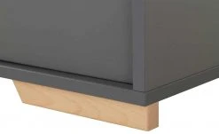 Kleiderschrank Soe | 145,5|cm Grau / Buche -Kindermöbel Verkaufsladen 12111465 4 202007080902