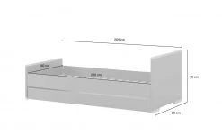 Bett Soe | Grau / Buche 41 Bett Soe | Grau / Buche -Kindermöbel Verkaufsladen 12111470 7 202111252244