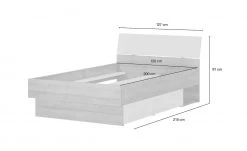 Bett Bente | 120x200 cm -Kindermöbel Verkaufsladen 12111840 1 202111252244