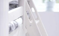 FLEXA Halbhochbett-Gestell Flexa Classic Haus | 90x190 cm Kiefer Weiß / Weiß -Kindermöbel Verkaufsladen 12113466 2 201907112242