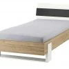 Bettgestell Holly | Weiß / Hickory (Nachbildung) / Anthrazit 90 cm 2 Bettgestell Holly | Weiß / Hickory (Nachbildung) / Anthrazit 90 cm -Kindermöbel Verkaufsladen 12114014 2 202001082240