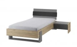 Bettgestell Holly | Mittelgrau / Hickory (Nachbildung) / Anthrazit 90 cm 10 Bettgestell Holly | Mittelgrau / Hickory (Nachbildung) / Anthrazit 90 cm -Kindermöbel Verkaufsladen 12114015 3 202001082240