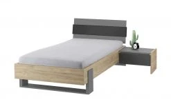 Bettgestell Holly | Mittelgrau / Hickory (Nachbildung) / Anthrazit 90 cm 11 Bettgestell Holly | Mittelgrau / Hickory (Nachbildung) / Anthrazit 90 cm -Kindermöbel Verkaufsladen 12114015 4 202001082240