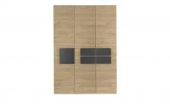 Kleiderschrank, 3-türig Holly | Weiß / Hickory (Nachbildung) / Anthrazit ohne Spiegeltür -Kindermöbel Verkaufsladen 12114047 5 202001082240