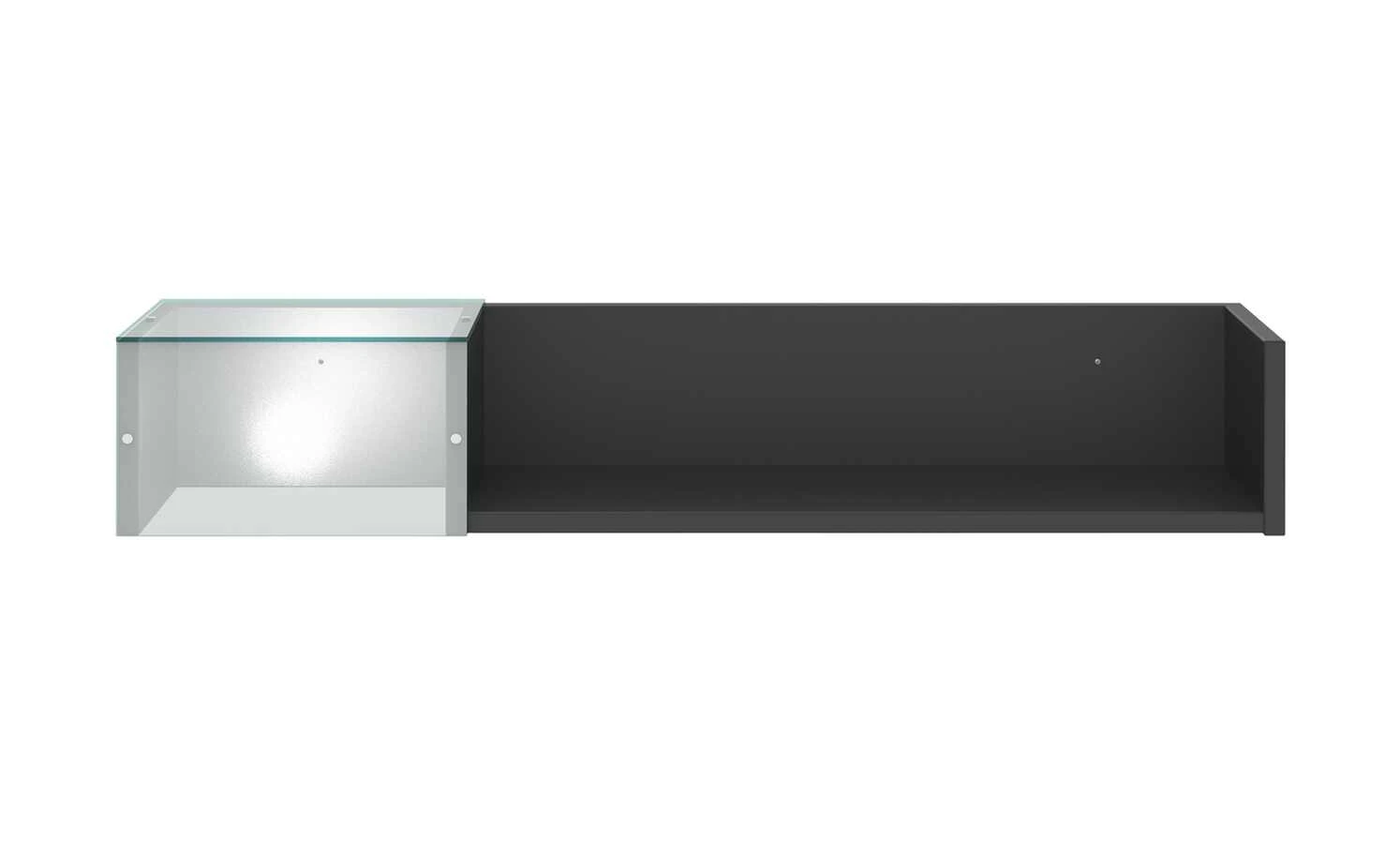 Wandregal Holly | Anthrazit Leuchtkubus links 8 Wandregal Holly | Anthrazit Leuchtkubus links – Bild 6