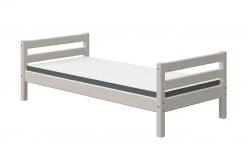 FLEXA Bett 90x200 - grau - Kiefer Flexa Classic | Kiefer Grau 100|cm
