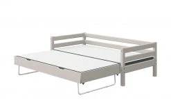 FLEXA Bett mit Ausziehbett Flexa Classic | Kiefer Grau
