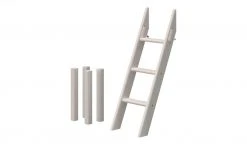 FLEXA Hochbett, halbhoch Flexa Classic | Kiefer Grau Schrägleiter -Kindermöbel Verkaufsladen 12114213 3 202002062236