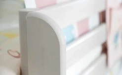 FLEXA Mittelhohes Kombibett mit Leiter Flexa Classic | Kiefer Grau senkrechte Leiter -Kindermöbel Verkaufsladen 12114220 14 202109132232