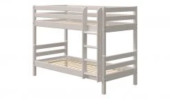 FLEXA Etagenbett Flexa Classic | Kiefer grau Senkrechte Leiter -Kindermöbel Verkaufsladen 12114222 2 201911292244