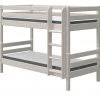 FLEXA Etagenbett Flexa Classic | Kiefer grau Senkrechte Leiter -Kindermöbel Verkaufsladen 12114222 4 201911292244