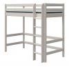 FLEXA Hochbett Flexa Classic | Kiefer Grau Senkrechte Leiter -Kindermöbel Verkaufsladen 12114232 2 201911292244