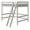 FLEXA Hochbett Flexa Classic | Kiefer Grau Schrägleiter -Kindermöbel Verkaufsladen 12114235 2 201911292244