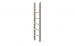 FLEXA Casa Hochbett Flexa Classic | Kiefer grau Senkrechte Leiter -Kindermöbel Verkaufsladen 12114236 4 201912022245