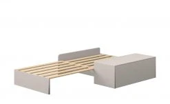 FLEXA Casa Hochbett Flexa Classic | Kiefer grau Senkrechte Leiter -Kindermöbel Verkaufsladen 12114236 9 201912022245