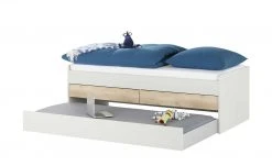 Duobett mit Stauraum Grow Up | Sandgrau / Risseiche (Nachbildung) 90 cm -Kindermöbel Verkaufsladen 12114396 6 202003132233