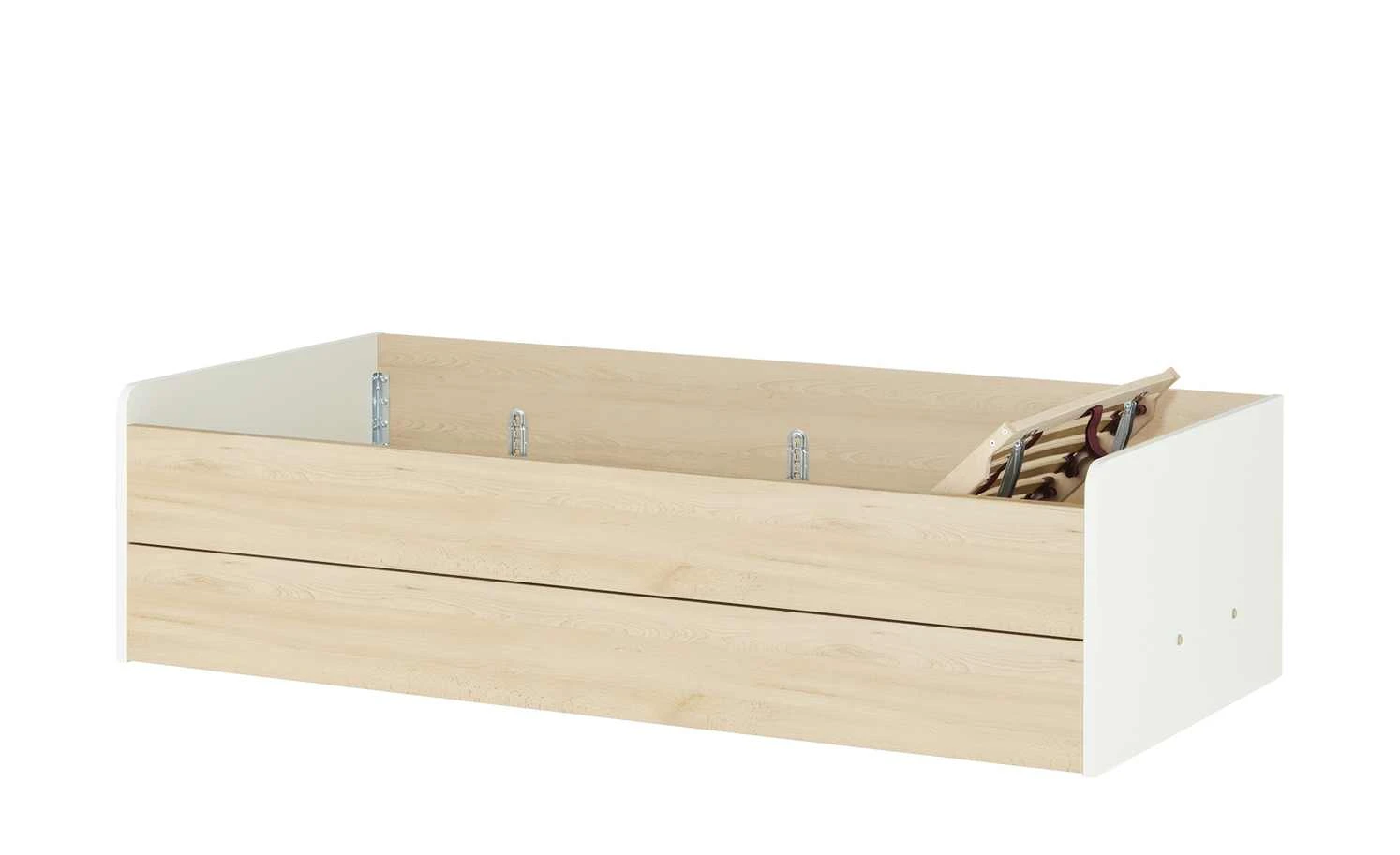 Stauraumbett Grow Up | Weiß / Livorno Buche (Nachbildung) 90 cm 16 Stauraumbett Grow Up | Weiß / Livorno Buche (Nachbildung) 90 cm – Bild 14