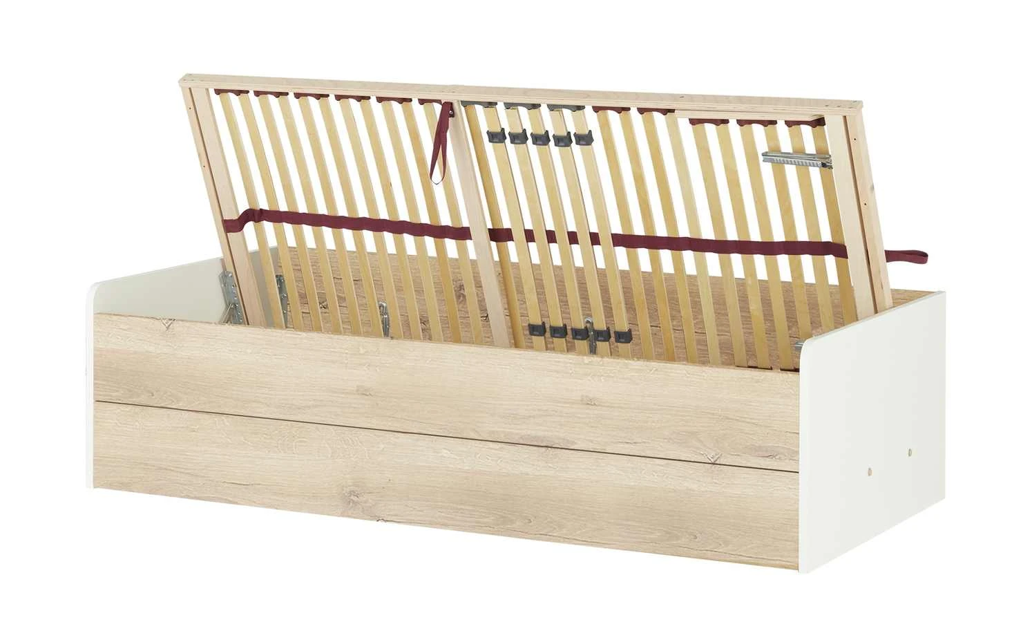 Stauraumbett Grow Up | Weiß / Risseiche (Nachbildung) 90 cm 14 Stauraumbett Grow Up | Weiß / Risseiche (Nachbildung) 90 cm – Bild 12