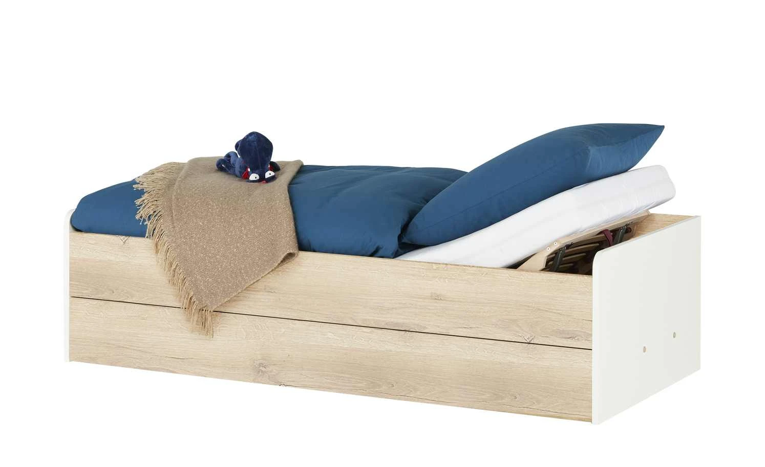 Stauraumbett Grow Up | Weiß / Risseiche (Nachbildung) 90 cm 15 Stauraumbett Grow Up | Weiß / Risseiche (Nachbildung) 90 cm – Bild 13