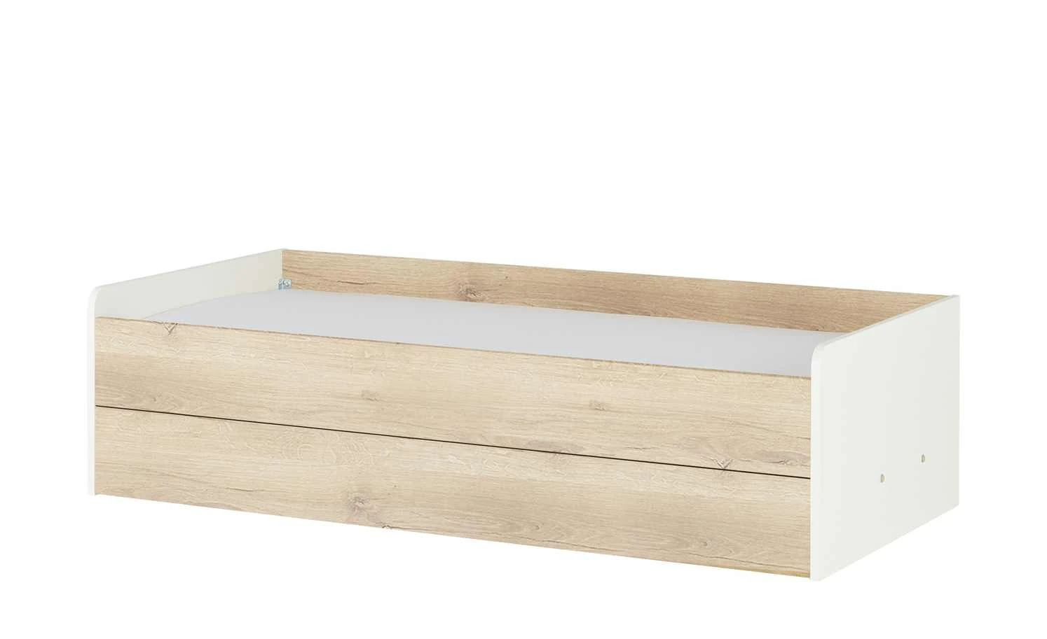 Stauraumbett Grow Up | Weiß / Risseiche (Nachbildung) 90 cm 4 Stauraumbett Grow Up | Weiß / Risseiche (Nachbildung) 90 cm – Bild 2