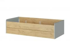 Stauraumbett Grow Up | Grau / Wildeiche (Nachbildung) 90 cm -Kindermöbel Verkaufsladen 12114687 2 202003022232