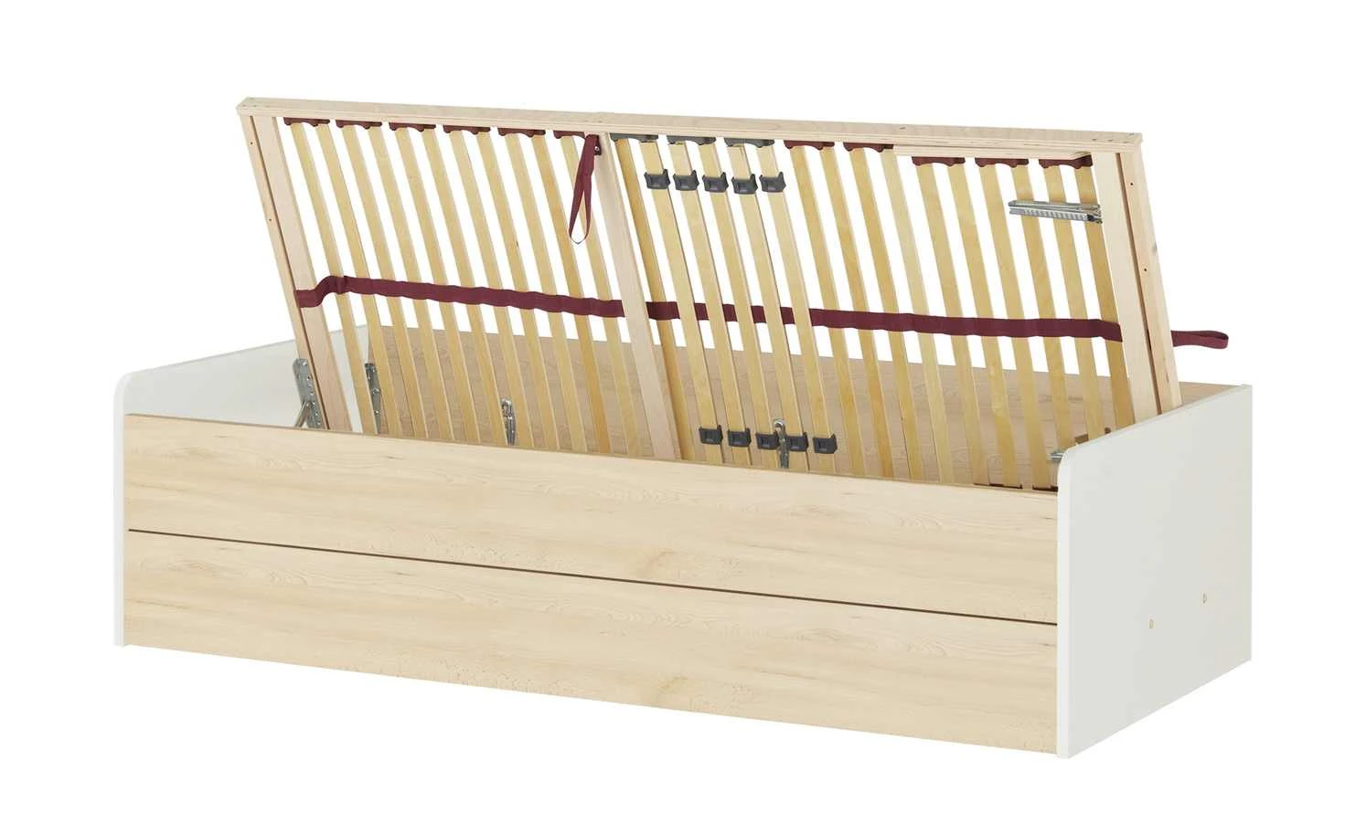 Stauraumbett Grow Up | Sandgrau / Livorno Buche (Nachbildung) 90 cm 7 Stauraumbett Grow Up | Sandgrau / Livorno Buche (Nachbildung) 90 cm – Bild 5