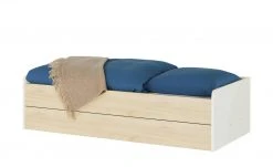 Stauraumbett Grow Up | Sandgrau / Livorno Buche (Nachbildung) 90 cm