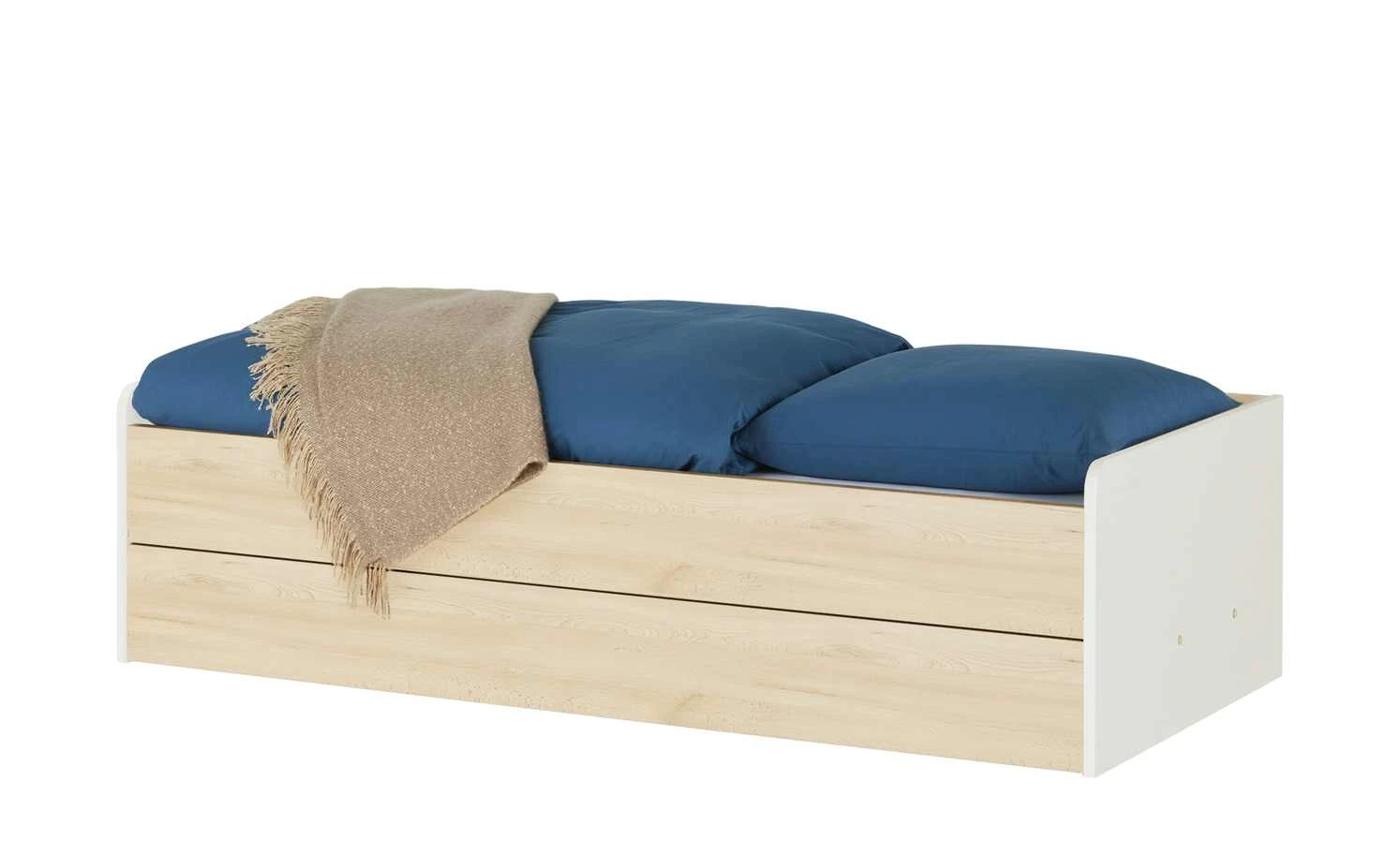 Stauraumbett Grow Up | Sandgrau / Livorno Buche (Nachbildung) 90 cm 3 Stauraumbett Grow Up | Sandgrau / Livorno Buche (Nachbildung) 90 cm