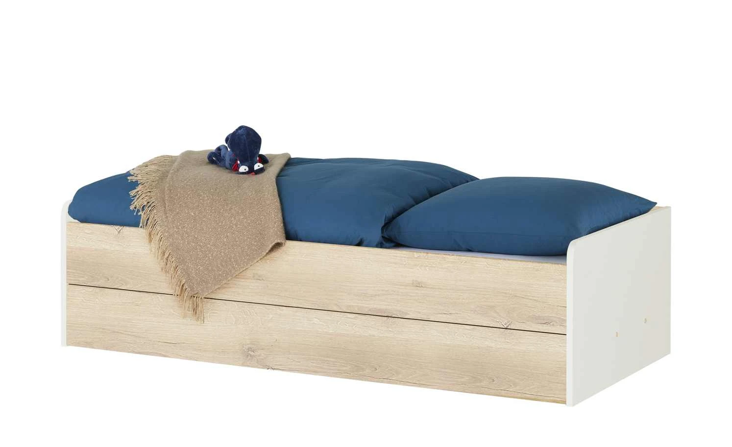 Stauraumbett Grow Up | Sandgrau / Risseiche (Nachbildung) 90 cm 4 Stauraumbett Grow Up | Sandgrau / Risseiche (Nachbildung) 90 cm – Bild 2