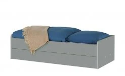 Stauraumbett Grow Up | Grau 90 cm