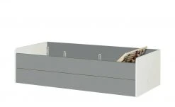 Stauraumbett Grow Up | Sandgrau / Grau 90 cm -Kindermöbel Verkaufsladen 12114713 18 202108231240