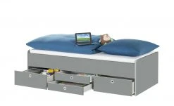 Schubkastenbett Grow Up | Grau 200 cm 90 cm -Kindermöbel Verkaufsladen 12114716 9 202007080957