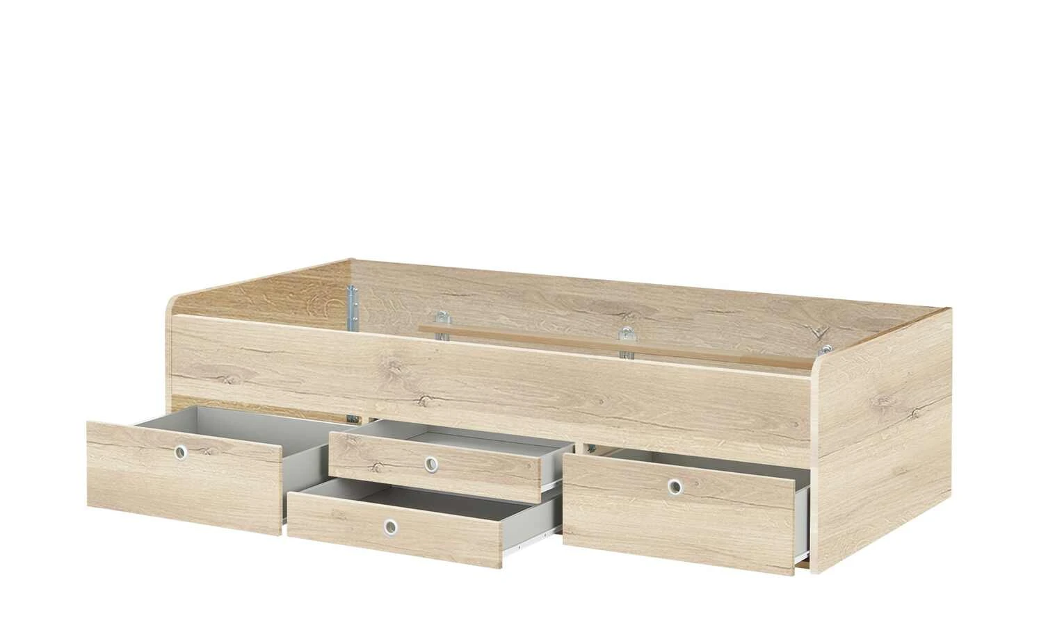 Schubkastenbett Grow Up | Risseiche (Nachbildung) 200 cm 90 cm 4 Schubkastenbett Grow Up | Risseiche (Nachbildung) 200 cm 90 cm – Bild 2