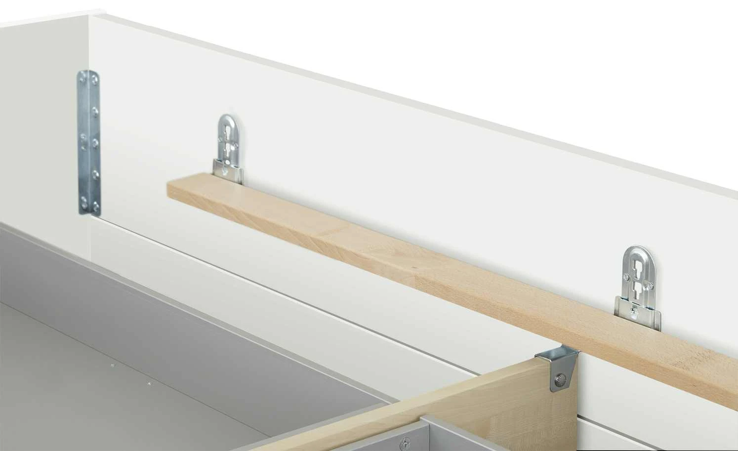 Duobett mit Stauraum Grow Up | Weiß / Wildeiche (Nachbildung) 90 cm 4 Duobett mit Stauraum Grow Up | Weiß / Wildeiche (Nachbildung) 90 cm – Bild 2