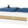 Duobett mit Stauraum Grow Up | Weiß / Wildeiche (Nachbildung) 90 cm -Kindermöbel Verkaufsladen 12114826 5 202003132234