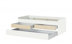 Duobett mit Stauraum Grow Up | Weiß / Livorno Buche (Nachbildung) 90 cm -Kindermöbel Verkaufsladen 12114827 4 202003112234