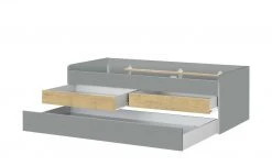 Duobett mit Stauraum Grow Up | Grau / Wildeiche (Nachbildung) 90 cm 14 Duobett mit Stauraum Grow Up | Grau / Wildeiche (Nachbildung) 90 cm -Kindermöbel Verkaufsladen 12114829 3 202003112234