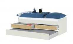 Duobett mit Stauraum Grow Up | Sandgrau / Wildeiche (Nachbildung) 90 cm -Kindermöbel Verkaufsladen 12114835 1 202003112234