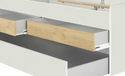 Duobett mit Stauraum Grow Up | Sandgrau / Wildeiche (Nachbildung) 90 cm -Kindermöbel Verkaufsladen 12114835 10 202003112234