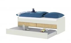 Duobett mit Stauraum Grow Up | Sandgrau / Wildeiche (Nachbildung) 90 cm -Kindermöbel Verkaufsladen 12114835 3 202003112234