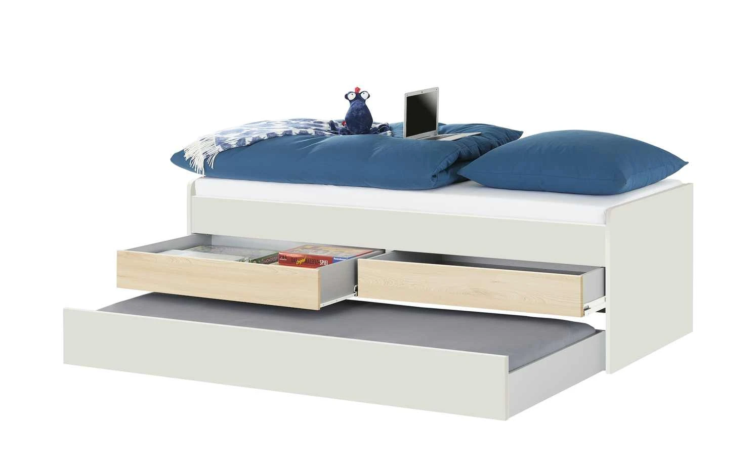Duobett mit Stauraum Grow Up | Sandgrau / Livorno Buche (Nachbildung) 90 cm 5 Duobett mit Stauraum Grow Up | Sandgrau / Livorno Buche (Nachbildung) 90 cm – Bild 3