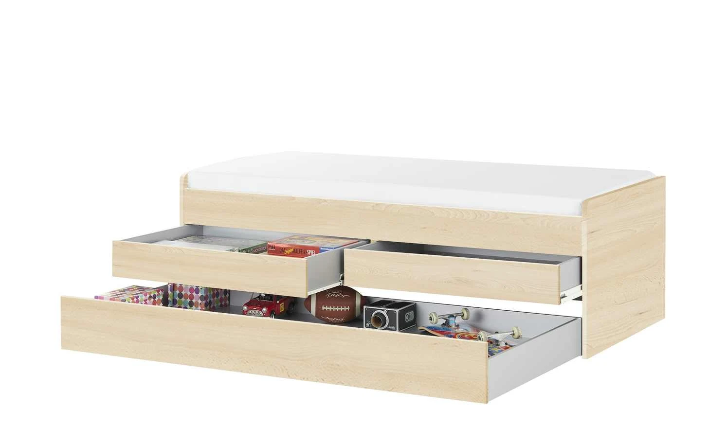 Duobett mit Stauraum Grow Up | Livorno Buche (Nachbildung) 90 cm 6 Duobett mit Stauraum Grow Up | Livorno Buche (Nachbildung) 90 cm – Bild 4