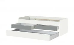 Duobett mit Stauraum Grow Up | Weiß / Grau 90 cm -Kindermöbel Verkaufsladen 12114844 10 202003122234