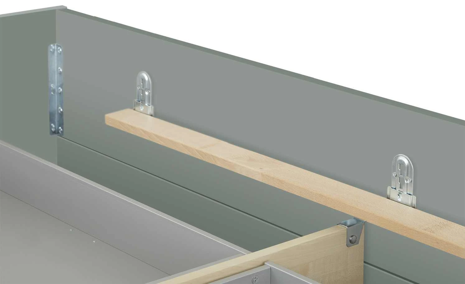 Duobett mit Stauraum Grow Up | Grau / Sandgrau 90 cm 10 Duobett mit Stauraum Grow Up | Grau / Sandgrau 90 cm – Bild 8