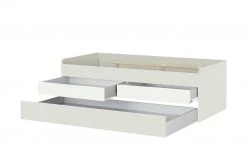 Duobett mit Stauraum Grow Up | Sandgrau / Weiß 90 cm -Kindermöbel Verkaufsladen 12114853 7 202003122234