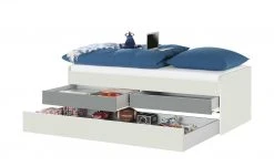 Duobett mit Stauraum Grow Up | Sandgrau / Grau 90 cm -Kindermöbel Verkaufsladen 12114854 10 202003122234