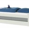 Duobett mit Stauraum Grow Up | Sandgrau / Grau 90 cm -Kindermöbel Verkaufsladen 12114854 2 202003122234