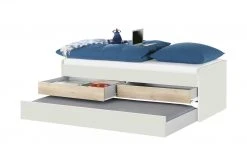 Duobett mit Stauraum Grow Up | Sandgrau / Risseiche (Nachbildung) 120 cm -Kindermöbel Verkaufsladen 12114856 1 202003122234