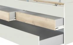 Duobett mit Stauraum Grow Up | Sandgrau / Risseiche (Nachbildung) 120 cm -Kindermöbel Verkaufsladen 12114856 10 202003122234